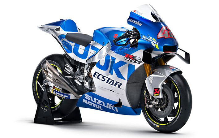 スズキレーシングレポート Motogp Team Suzuki Ecstar 新色の参戦マシンを発表